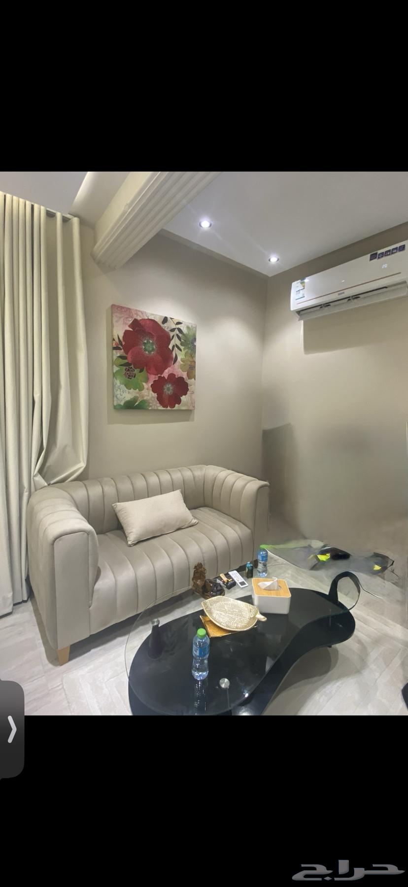 King Bedroom Set with Double Bed, Mattress, and Sofa 180064385691332995114