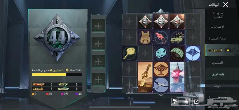 حساب ببجي للبيع64379311845250111