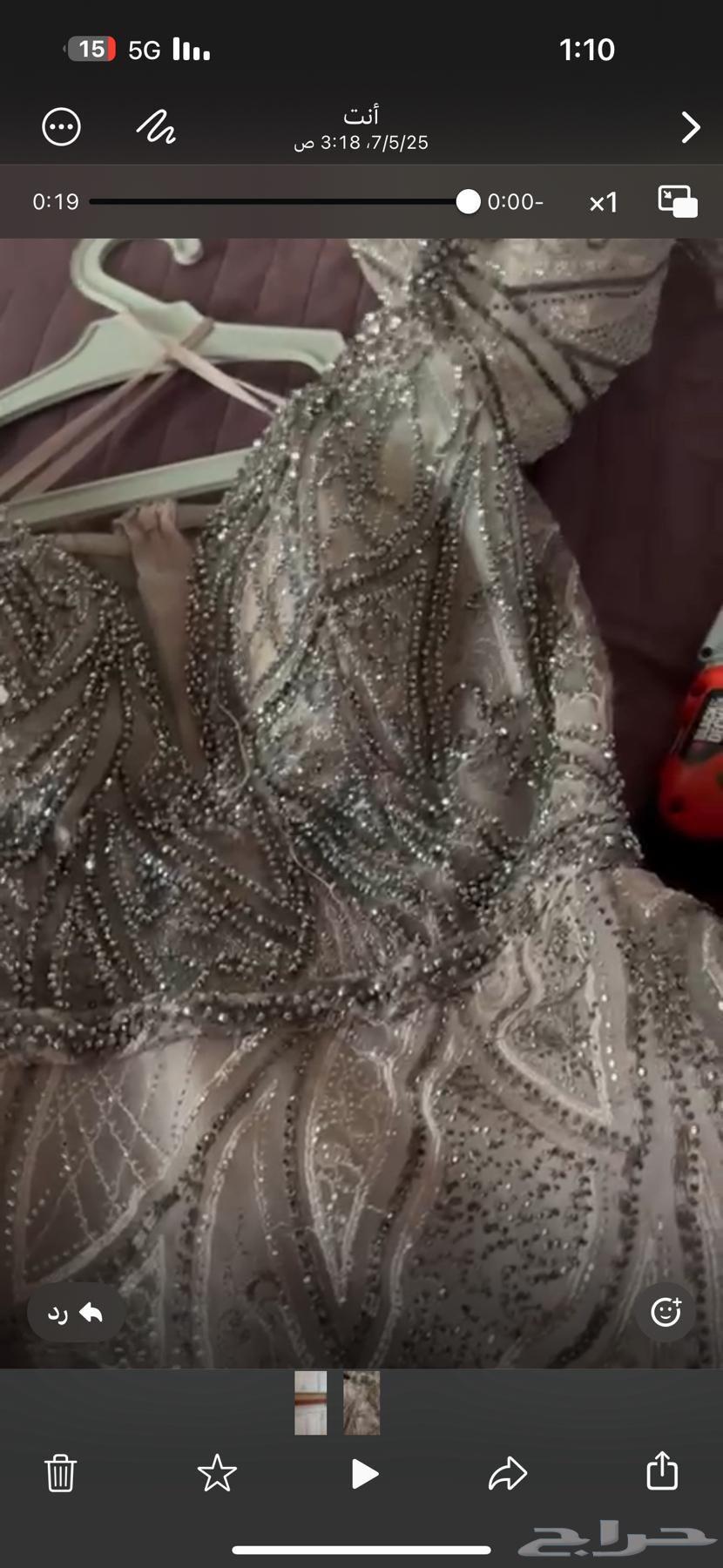 فستان موف فخم64377827271811111
