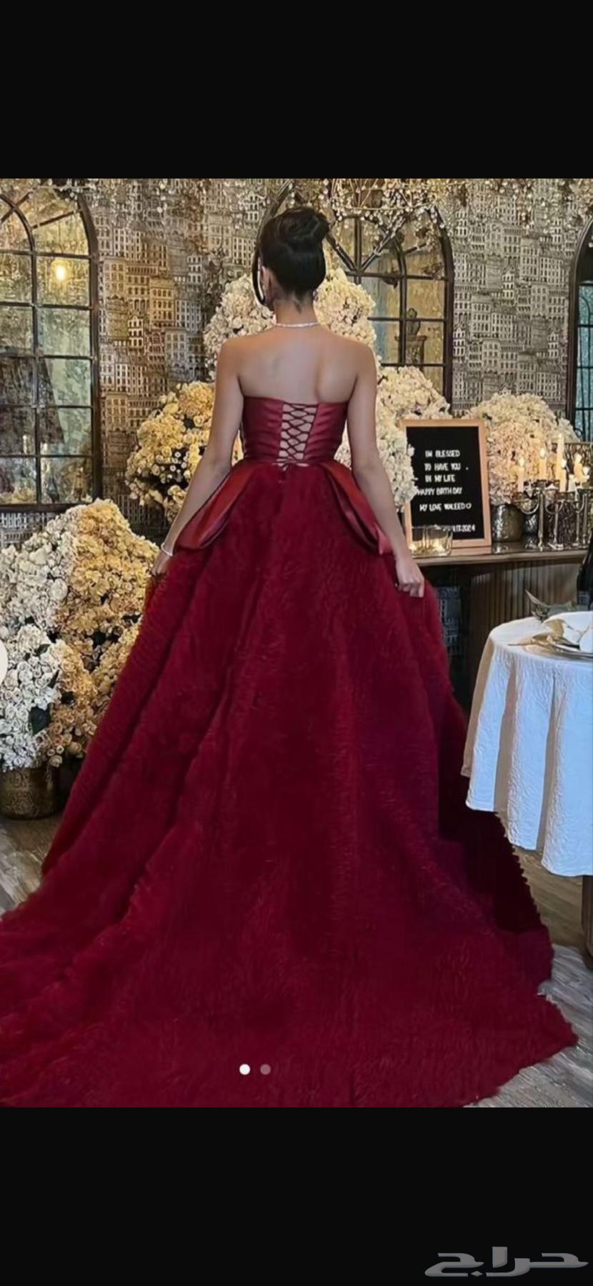 فستان زواج فخم وجديد64381575649795111