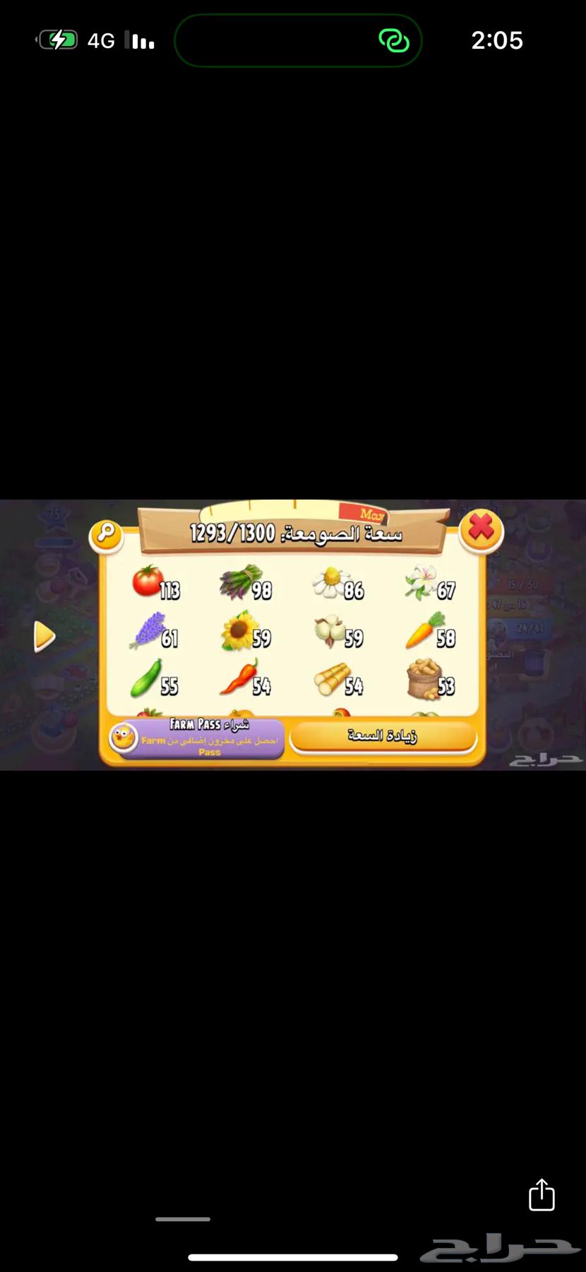 قرية هاي داي مستوى 75 بسعر 100 ريال64383732867459113