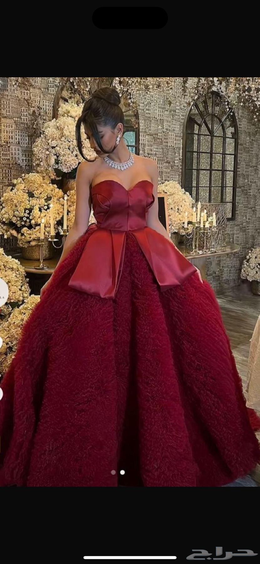 فستان زواج فخم وجديد64381575649795110