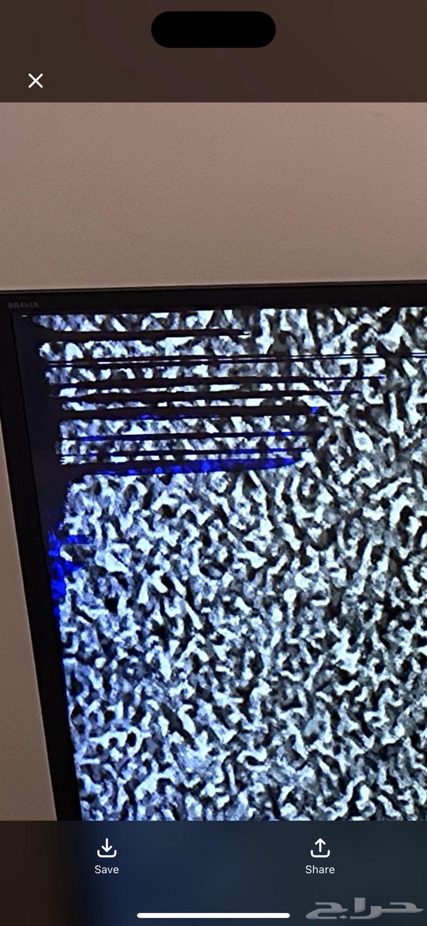 تلفزيون Sony Bravia 70 بوصة (KDL-70W850B)   مكسور الشاشة64386766261635112