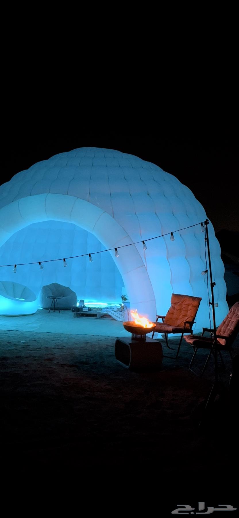 خيمه هوائيه قبة جلسة م ضيئه للبيع64388093372547112