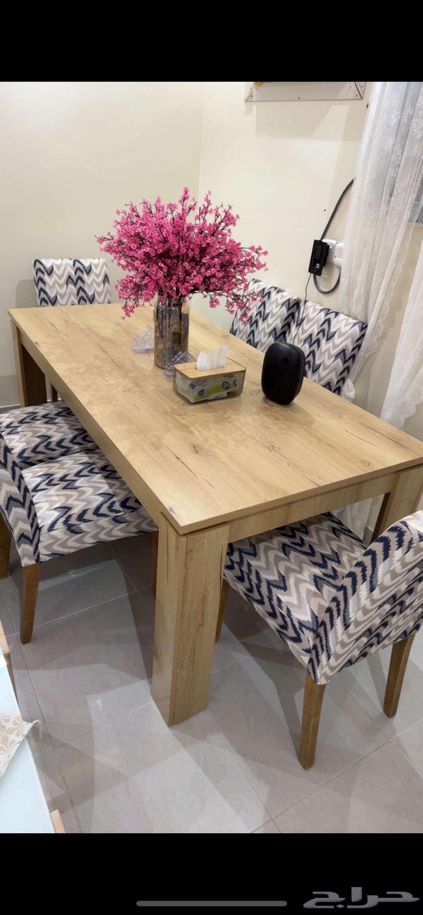 Home Box dining table with 6 chairs, clean and tidy64387940628098110