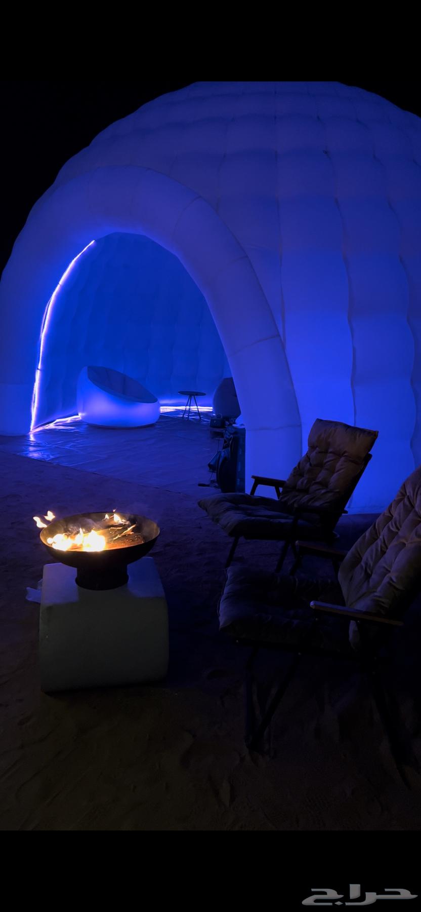 خيمه هوائيه قبة جلسة م ضيئه للبيع64388093372547113