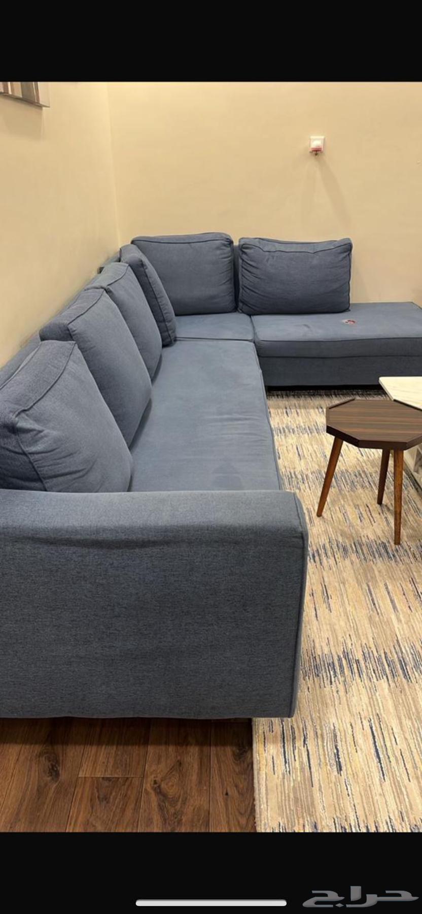 كنب حرف L مع سجاد 4 364385299712897110