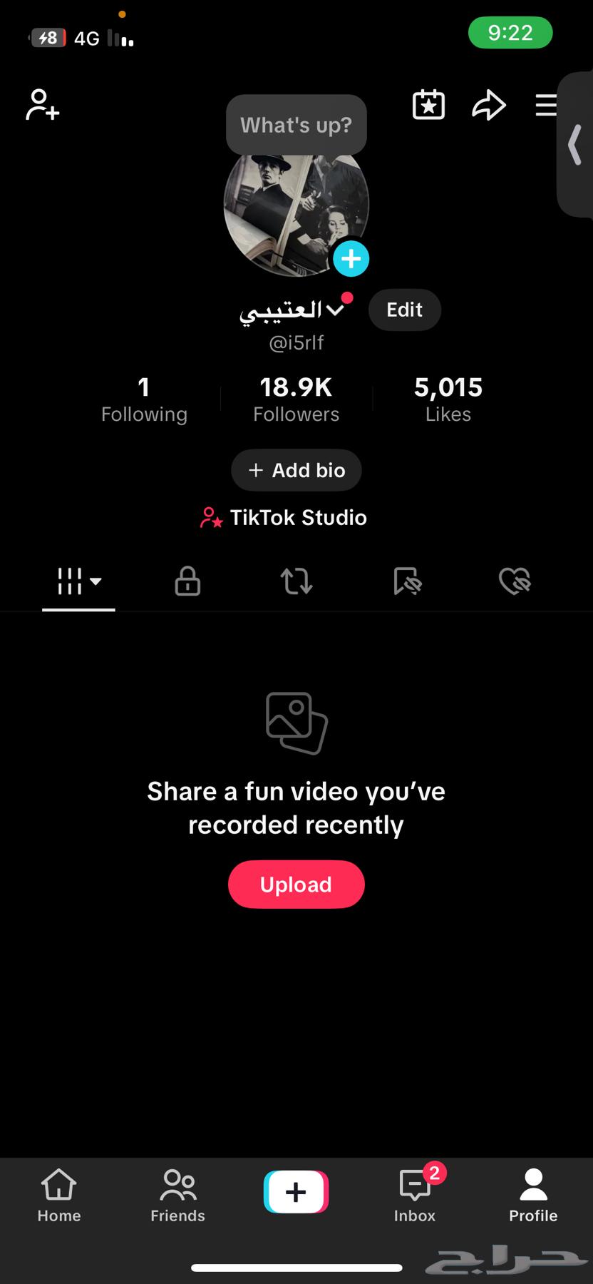 حساب تيك توك64390678860546110