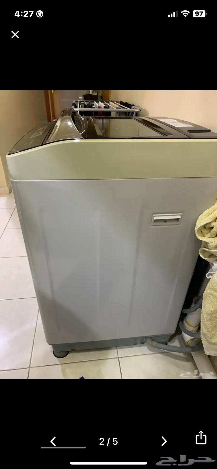 غسالة 8 كجم للبيع بحالة جيدة64385466885377114