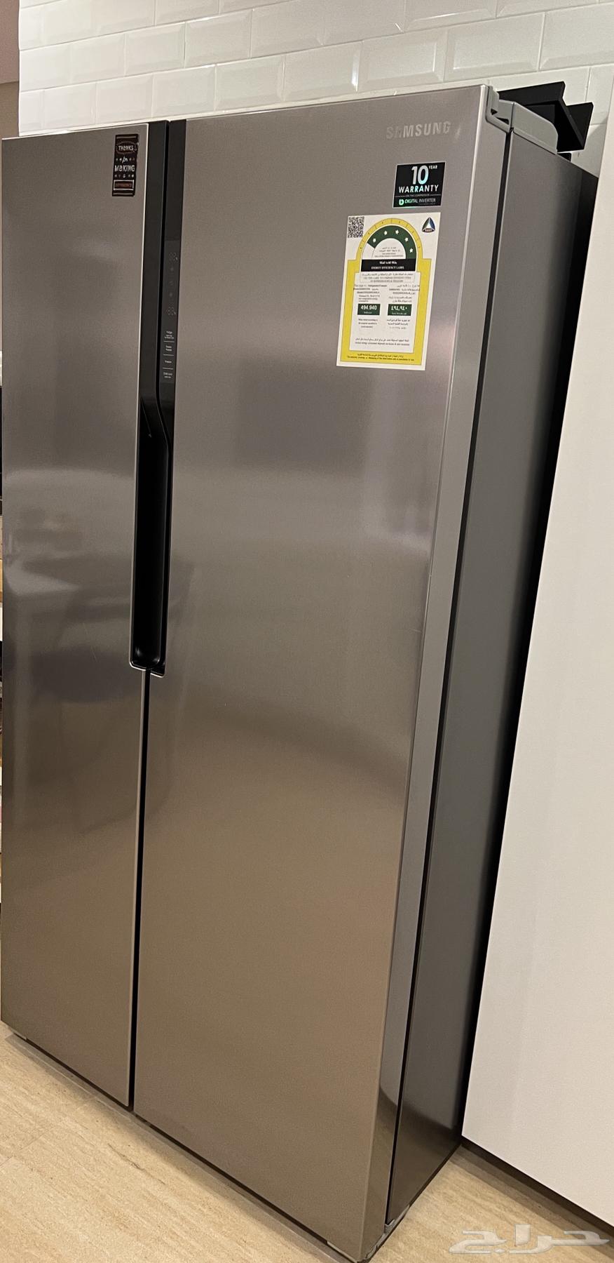 ثلاجة سامسونق بابين دولابي 19.8 قدم64389045355266111