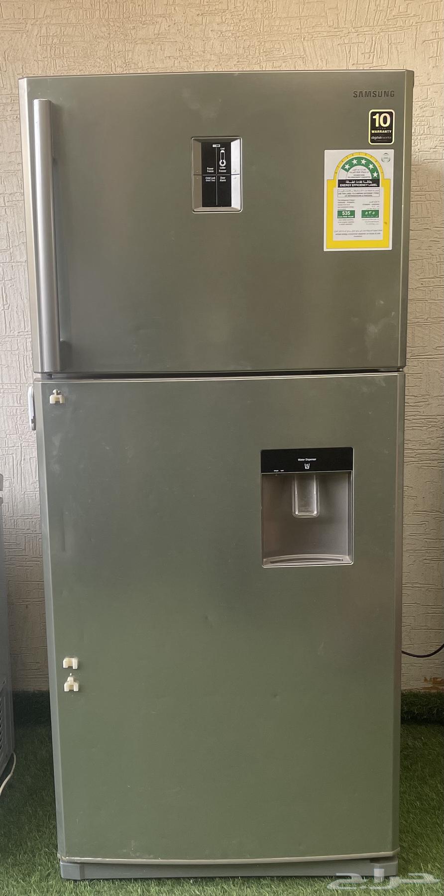 ثلاجة للبيع سامسونج وفريزر ارضي وبرادة64386933779075111