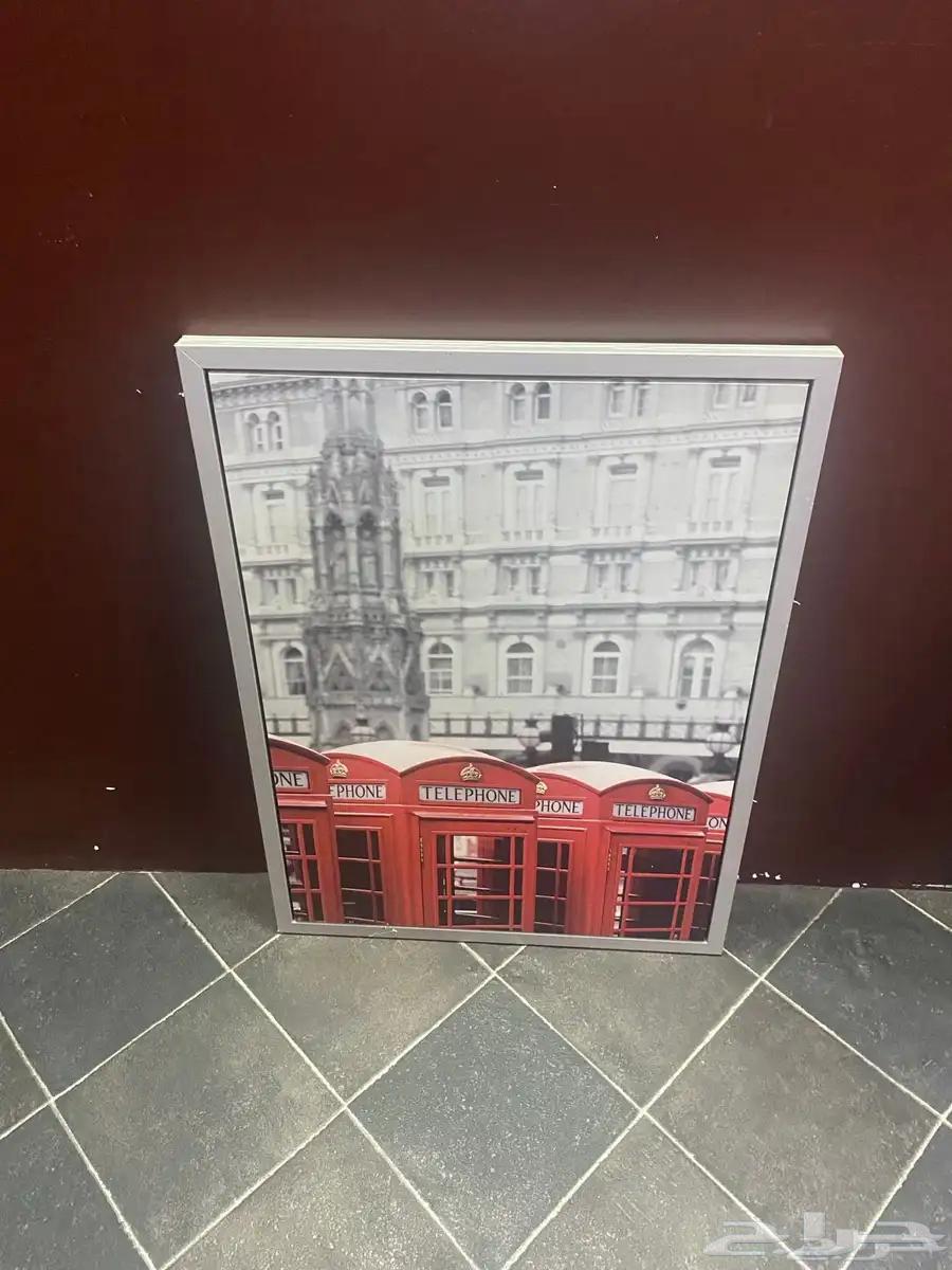 لوحات جدارية من ايكيا للبيع شبه جديدة64386207006209110