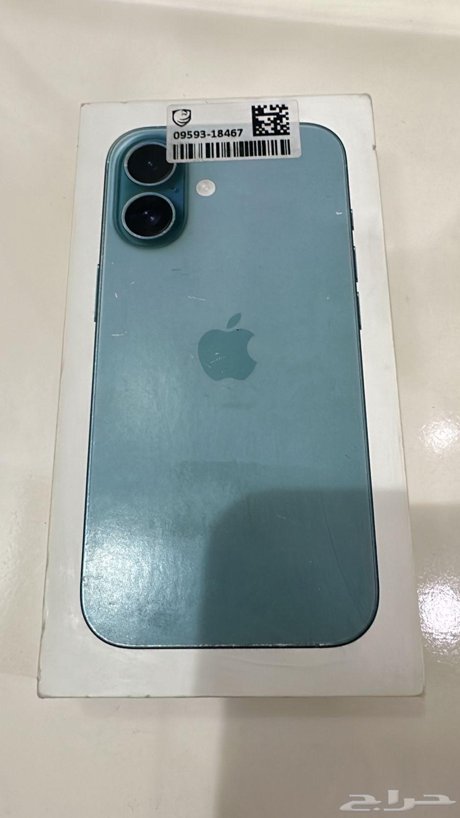 للبيع ايفون 16 جديد بالكرتون لم يتم فتحه 128 قيقا بايب64380449113090111