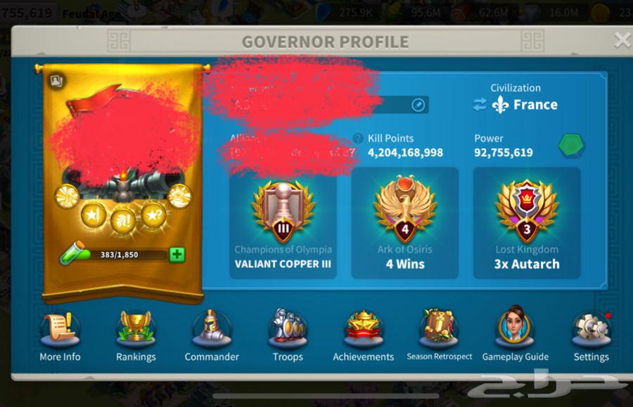 Rise account with 92 million strength, 4 billion kills, VIP 17, two payments for purchase 800 80064391174773249110