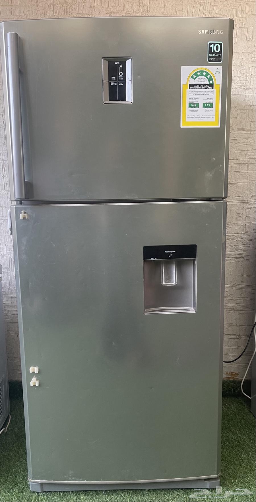 ثلاجة للبيع سامسونج وفريزر ارضي وبرادة64386933779075110