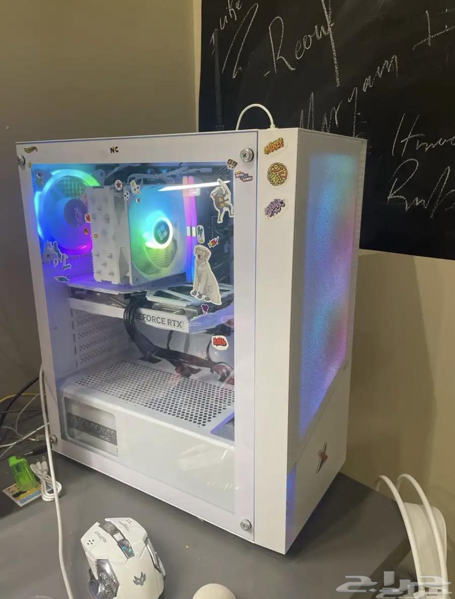 بيسي pc تجميعة بيضاء64391229306115110