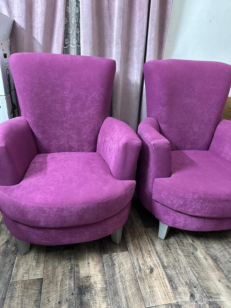 طقم كنب اللون بنفسجي64377506019970110