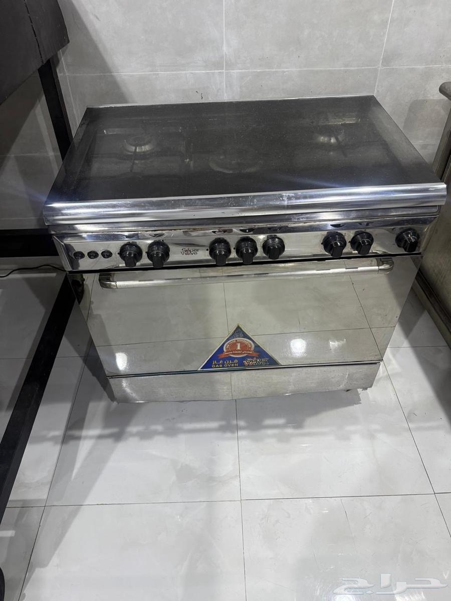 غاز وفرن للبيع مستخدم نظيف   فرامه لحم كبيره   هوايه هواء64378295787265111