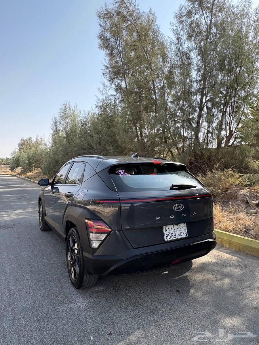 كونا هيونداي 2024 شرط بدي ومحركات يحمل لوحة شبه مميزة64536864435201110