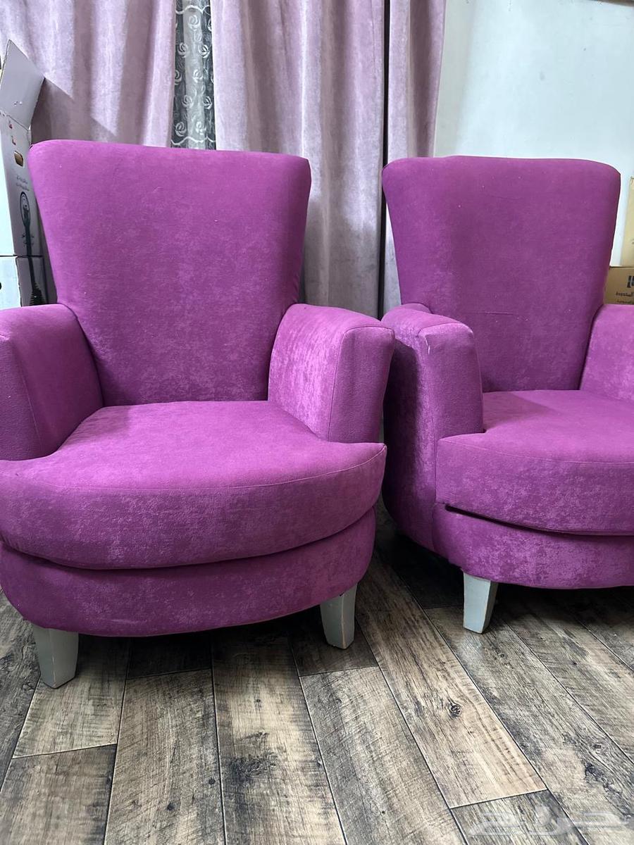 طقم كنب اللون بنفسجي64377506019970111