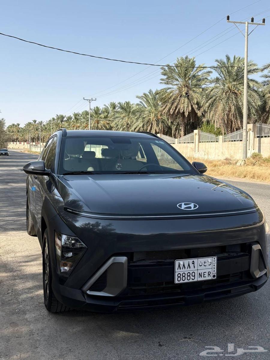 كونا هيونداي 2024 شرط بدي ومحركات يحمل لوحة شبه مميزة64536864435201114