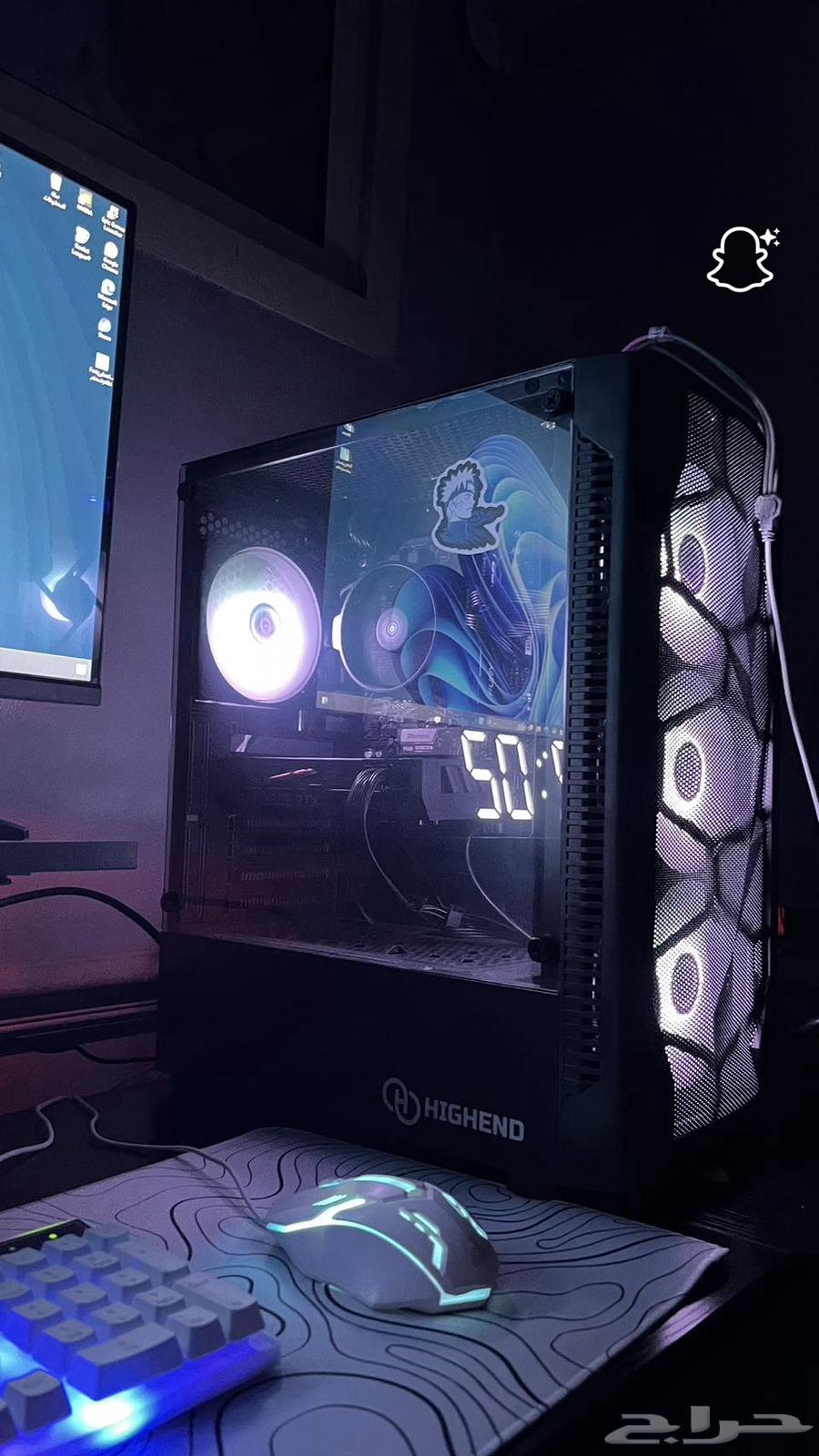 PC specifications GlGABYTE RTX 4060 8GB GDDR6 processor RYZEN5500 6co64388162757251112