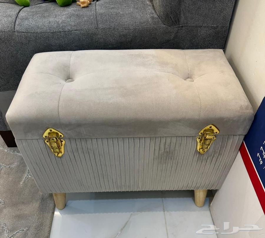 كنب وطاولات شاي عدد 3 وطاوله تحضير وسط دائريه وزوليه ومخزن64381301478787112