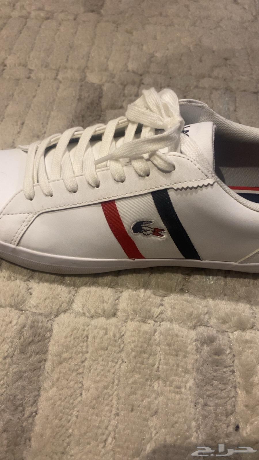 شوز لاكوست اصلي ابيض64400758030082112
