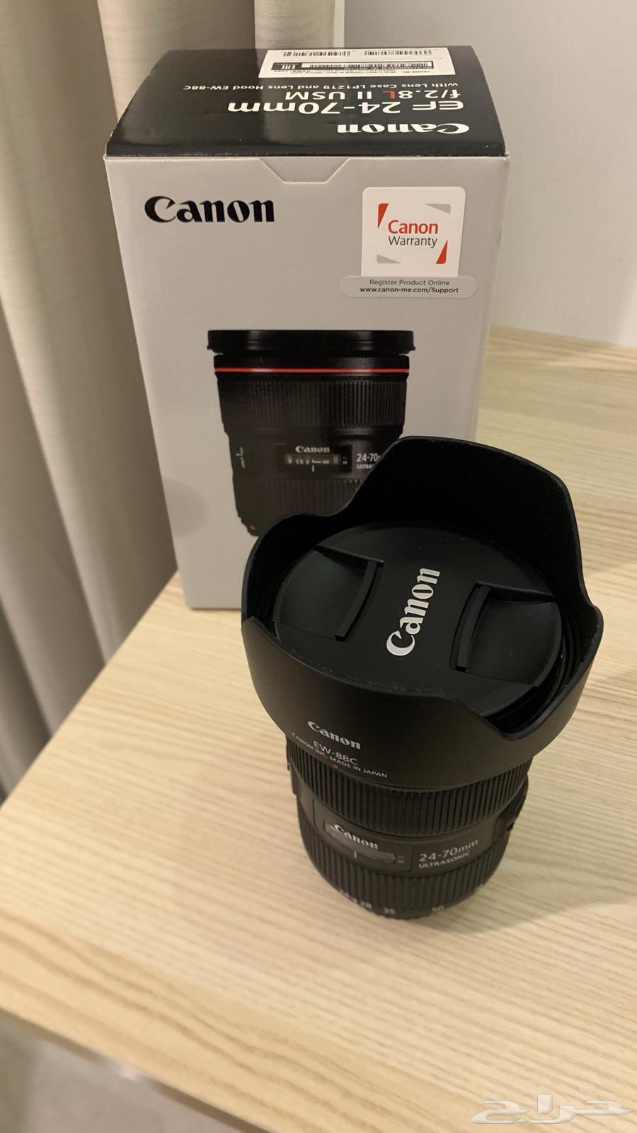 بيع كميرا جديده canon 5D mark lv وعدسة جديده كانون 70-24 mm64393279506178112