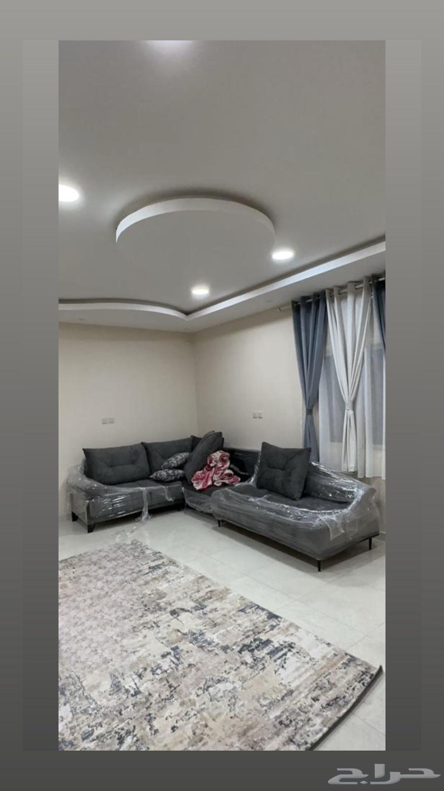 Comfortable American L-shaped sofa, almost new with cushions, used for 3x364394909962753110