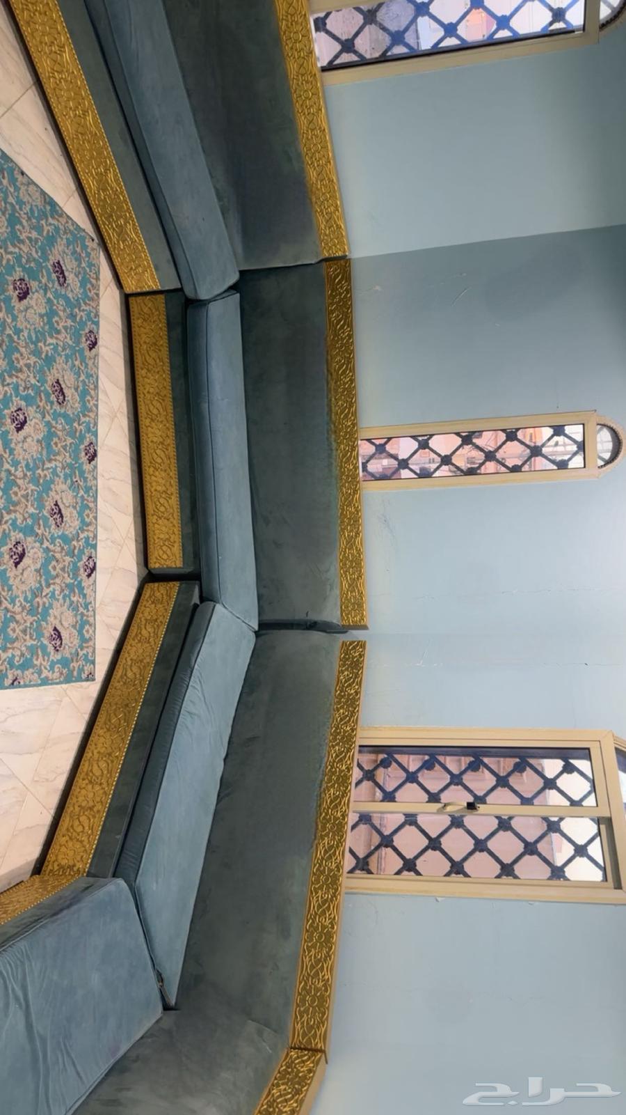 كنب استخدام بسيط شكل سداسي خشب قوي64392704068099110