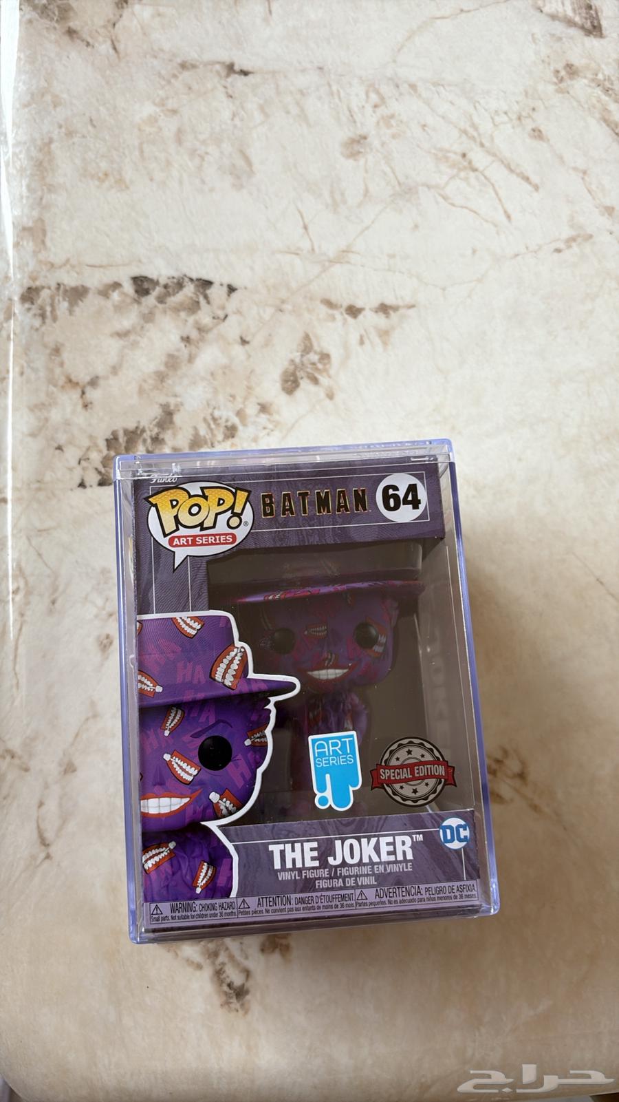 فونكو بوب جوكر اصلي ما طلع من البوكس   مع بروتيكتر شبه زجاج64396491665667110