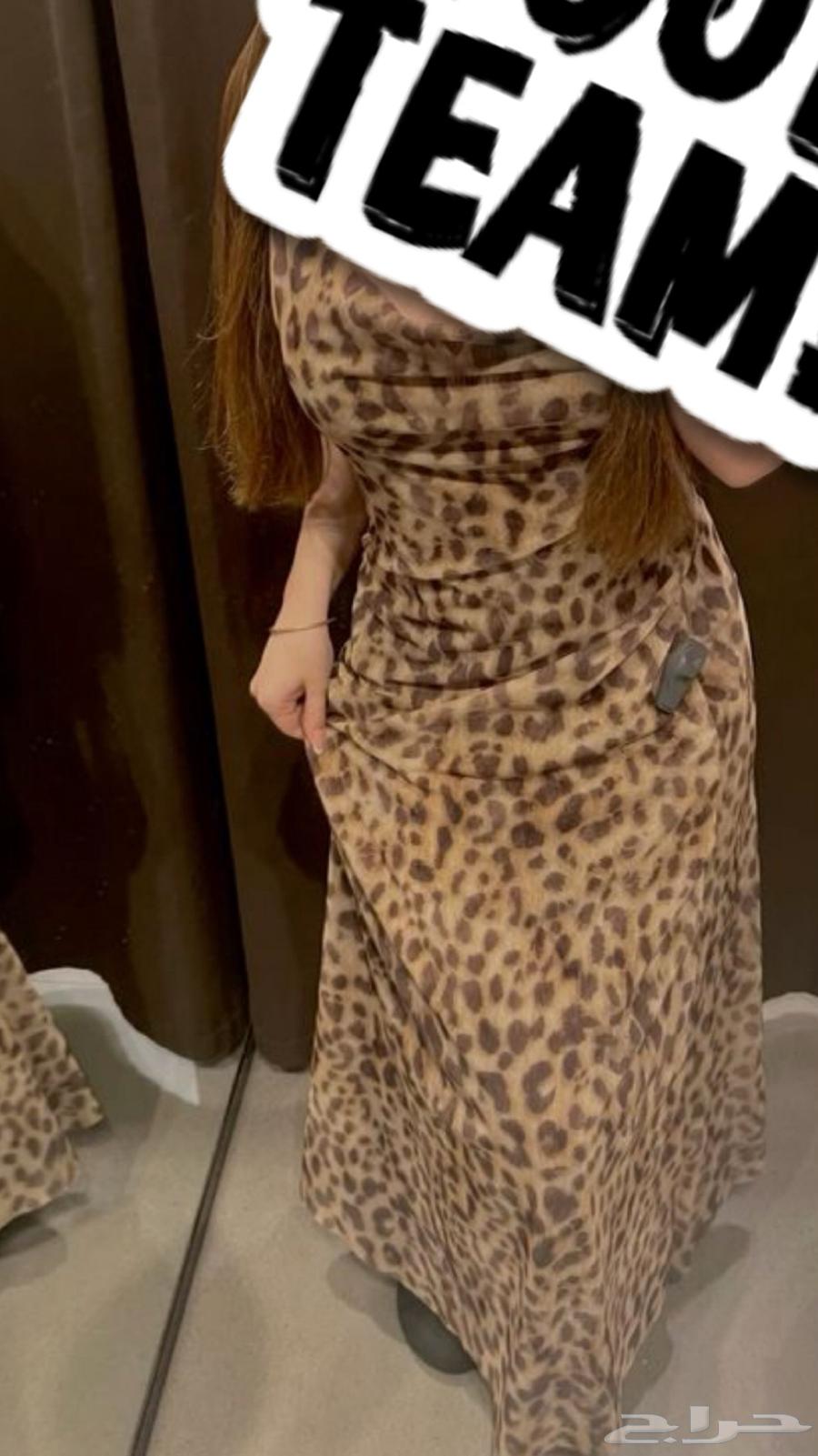 فستان تايقر مقاس ميديام سبب البيع محتاجه قيمته64392841356034111