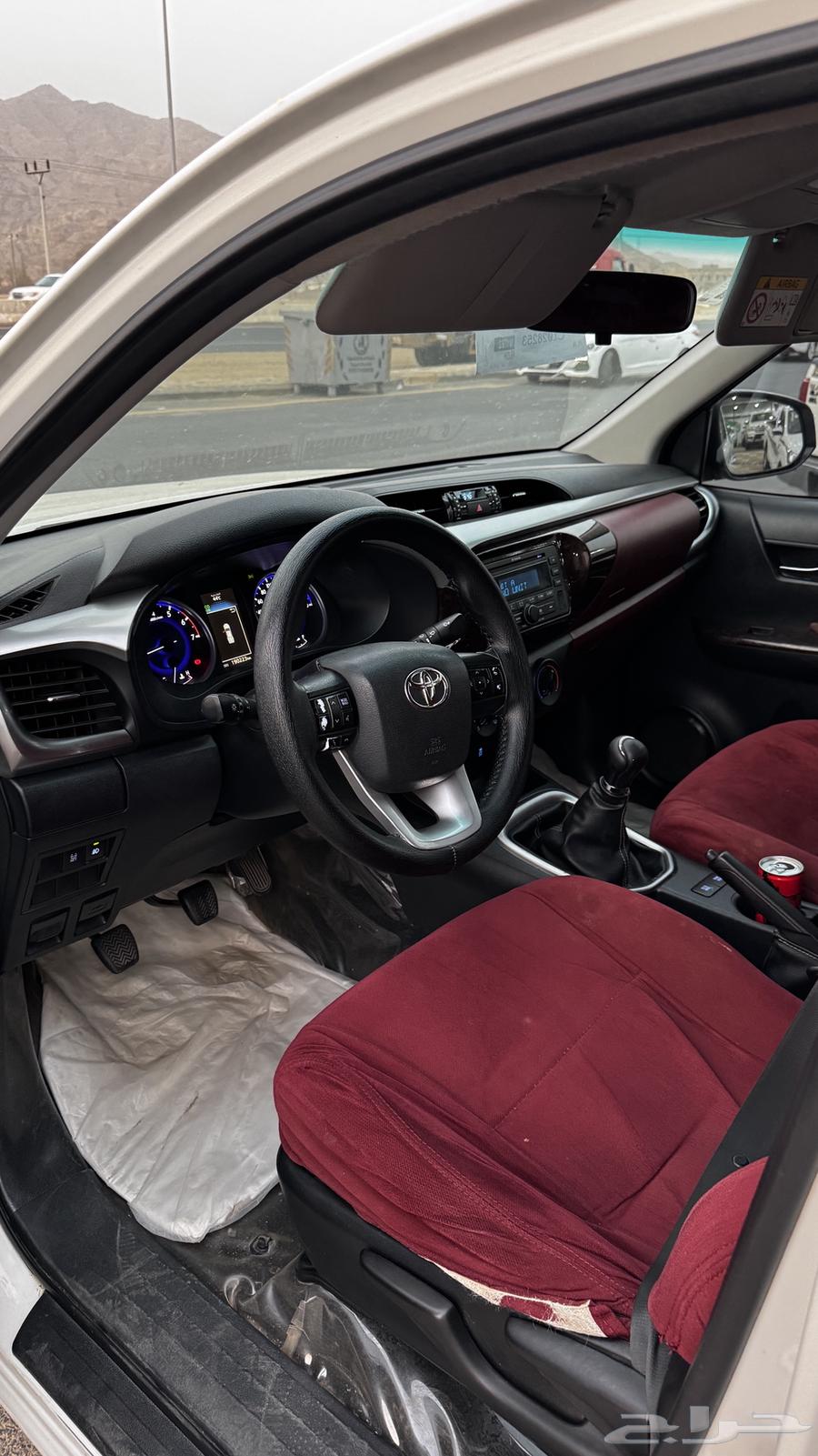 Toyota Hilux 2018 for sale, Saudi full options, 190,000 km63618149556226114