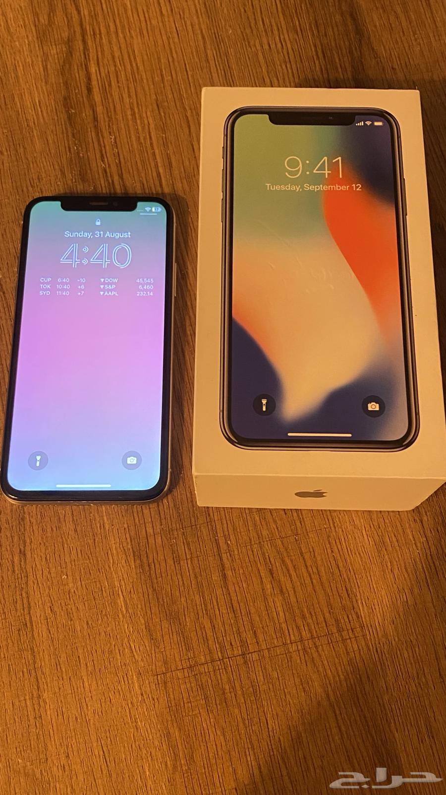أيفون x عادي 256 قيقا64394371992322110