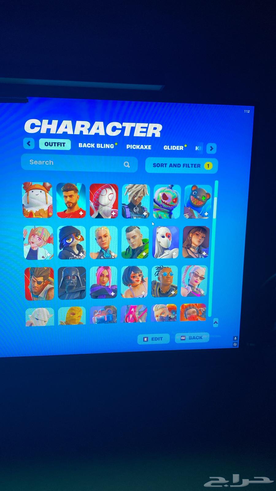 حساب فورت نايت64401077574402111