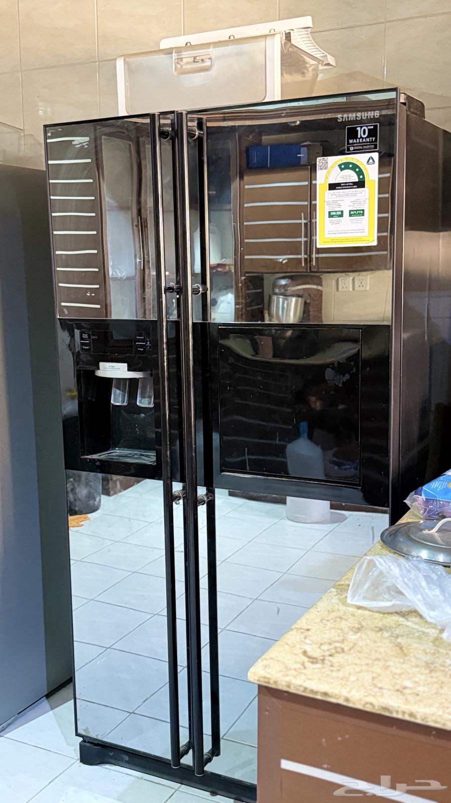 ثلاجة سامسونج بابين مرايا64396547633154111