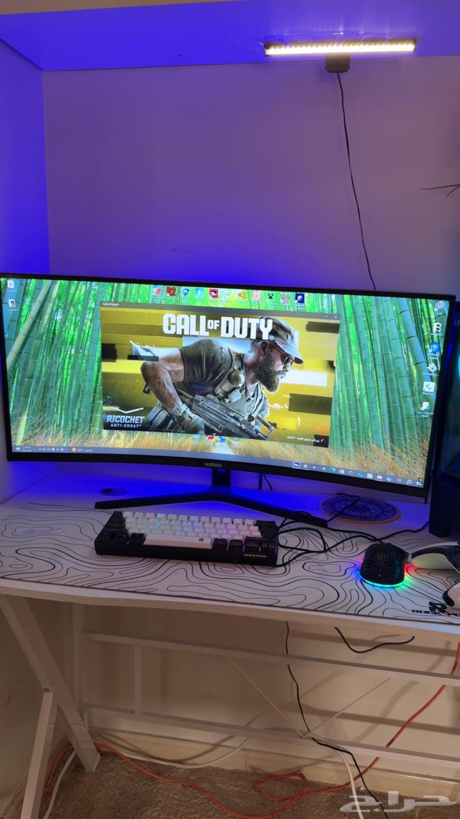 للبيع بي سي انفني ارك جديد وشاشه 34 بوصه منحنيه 2k 144hzا64398172602370113