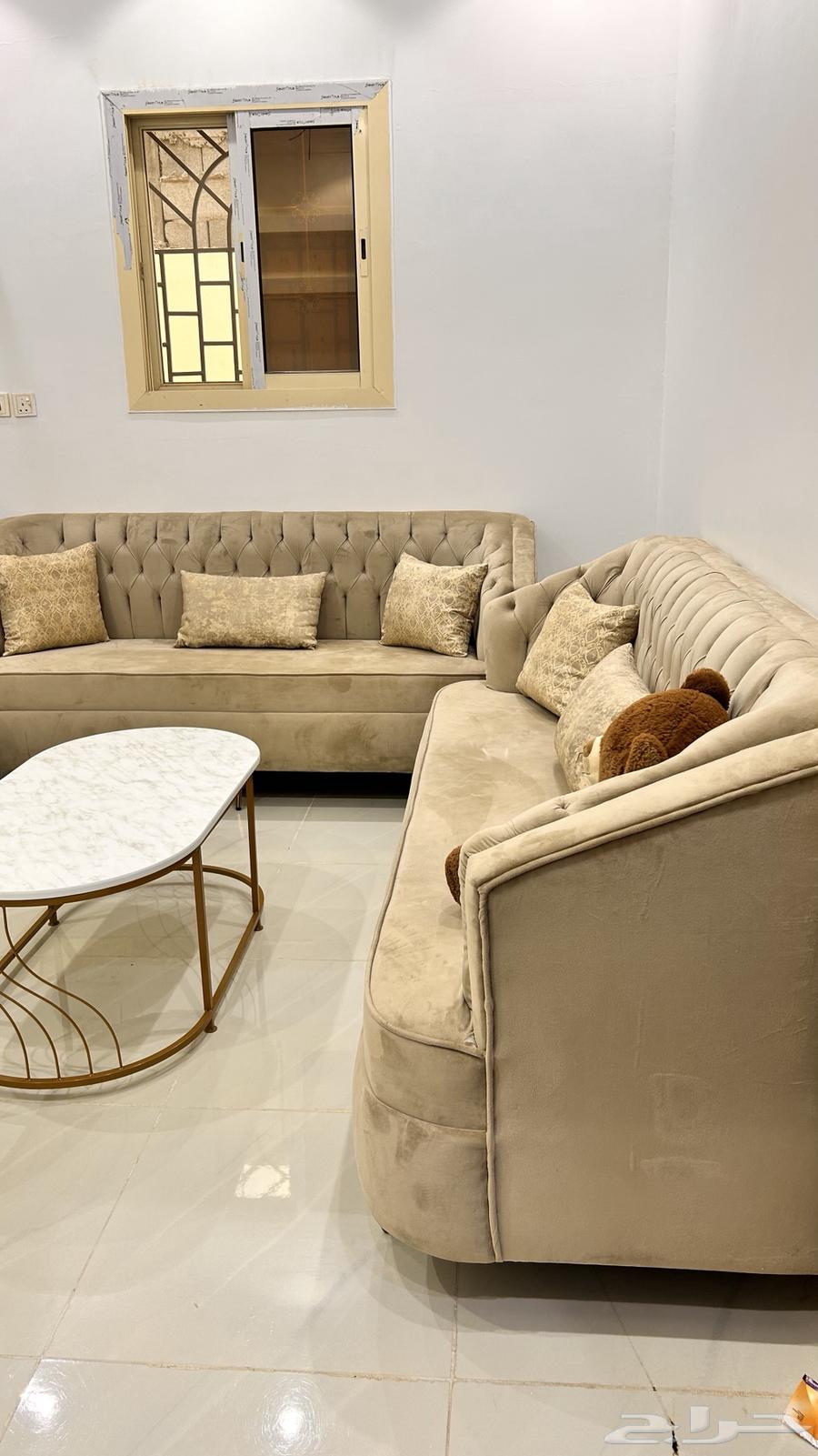 كنب 4قطع مع طاوله64394662417794110