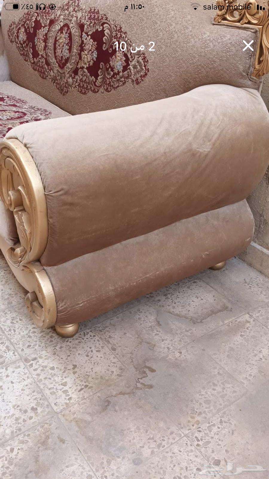 بيع مستعجل الروضة كنب نظيف جدا  للبيع150  فقط64399119844227113