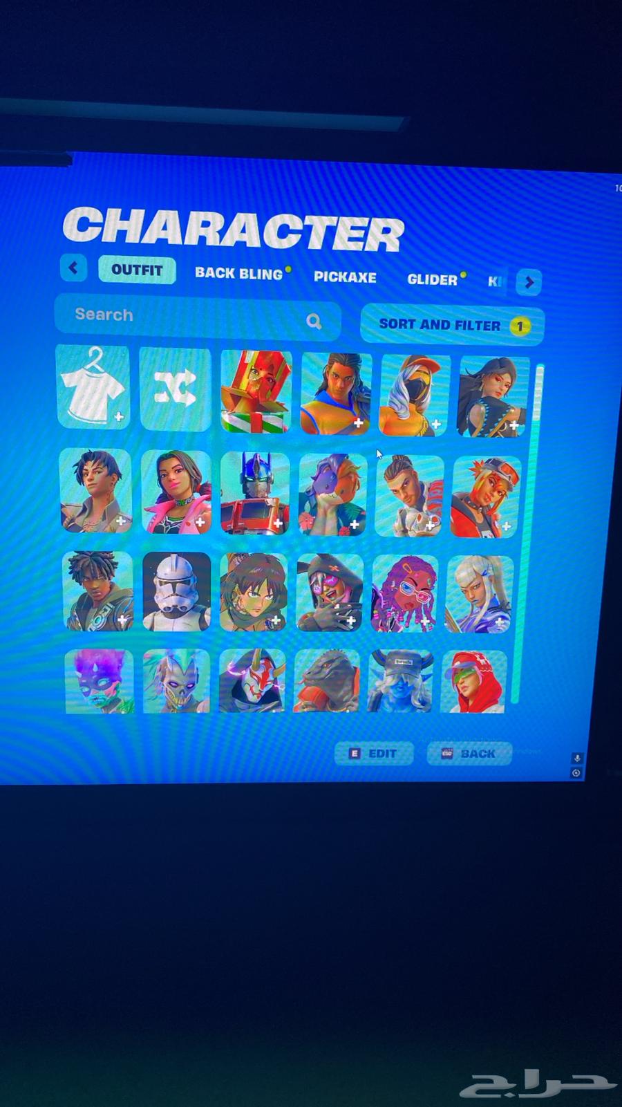 حساب فورت نايت64401077574402110