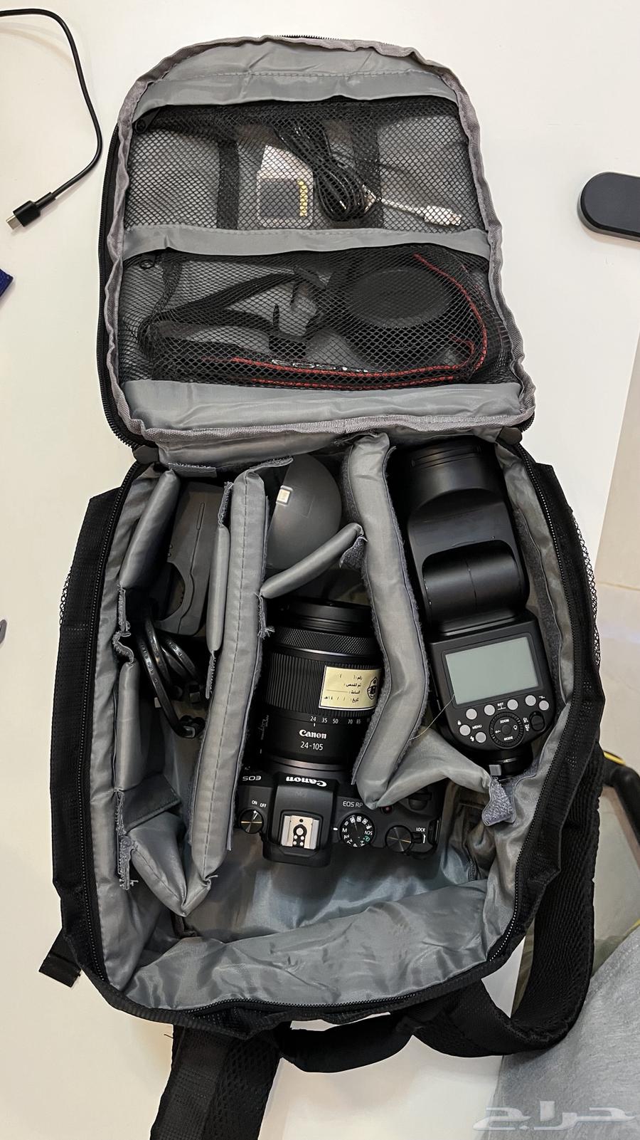 كاميرا كانون RP و فلاش قودكس V1 برو64393403508481110