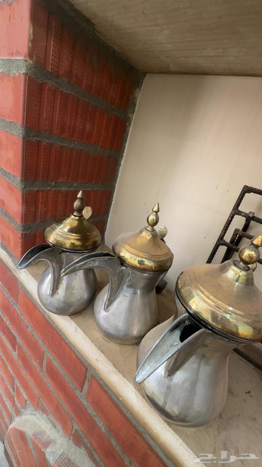 للبيع طقم دلال بغدادية صناعة سورية يدوية64397728058755110