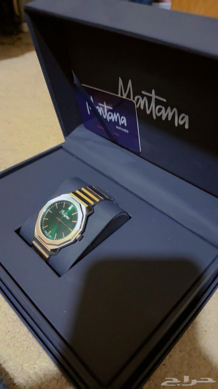 ساعة رجالية سويسريه ماركة مونتانا64396212886275111