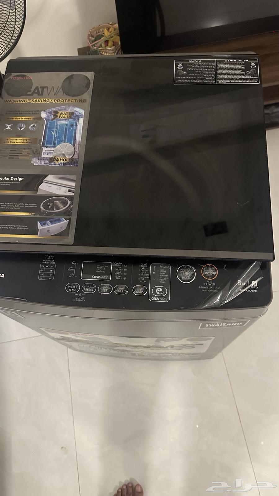 غسالة توشيبا أتوماتيكية تعبئة علوية64392690109699111