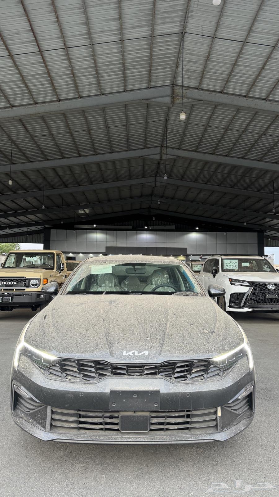 2025 Kia K5 Standard Advanced Fingerprint Saudi Gray Color Customs Card63618073108482111