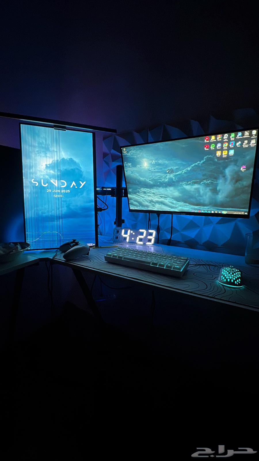 شاشة قيمنق 180hz جديده للبيع64394317275906113