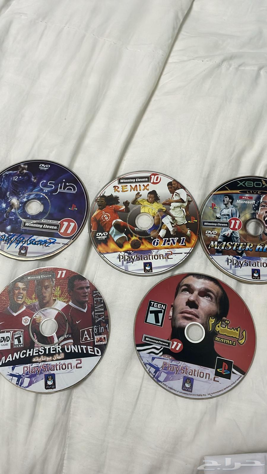 خمس اشرطة سوني تو في حال جيدة اطرح سومك64400079107969110