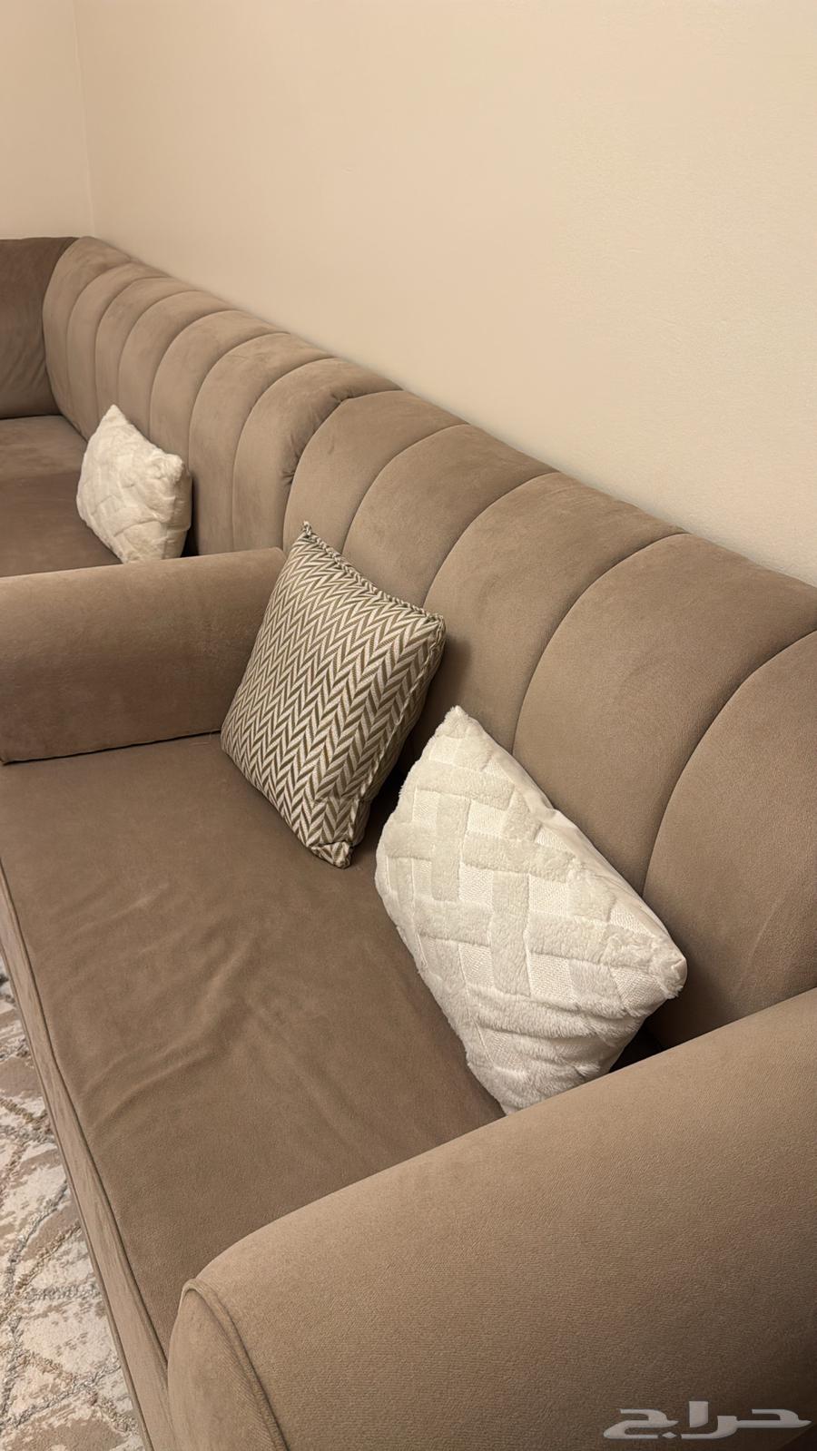 كنب غرفه لون بيج64393790516611113