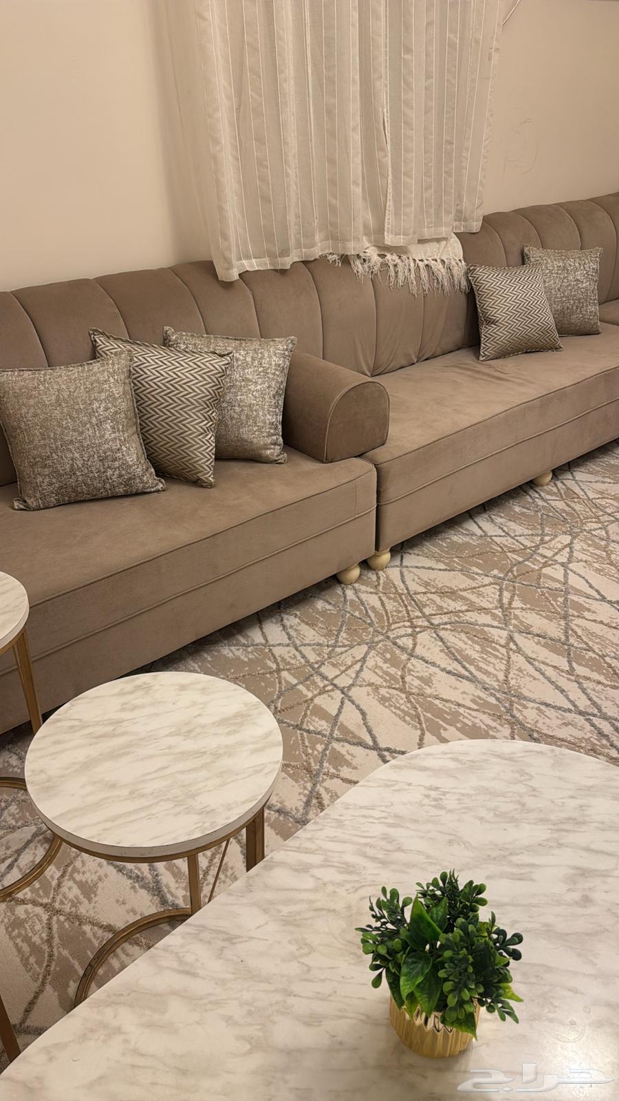 كنب غرفه لون بيج64393790516611111